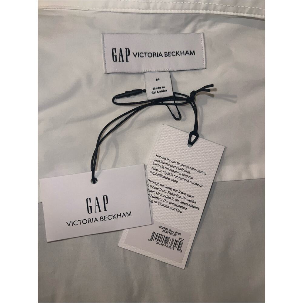 Gap × Victoria Beckham Relaxed Poplin Shirt - NWT - Picture 4 of 8